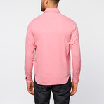 Gramercy Foundry // Silk + Cotton Point Collar Shirt // Pink (2XL)