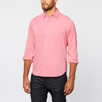 Gramercy Foundry // Silk + Cotton Point Collar Shirt // Pink (S)