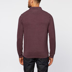 Gramercy Foundry // Pique Polo Knit Shirt // Purple (L)