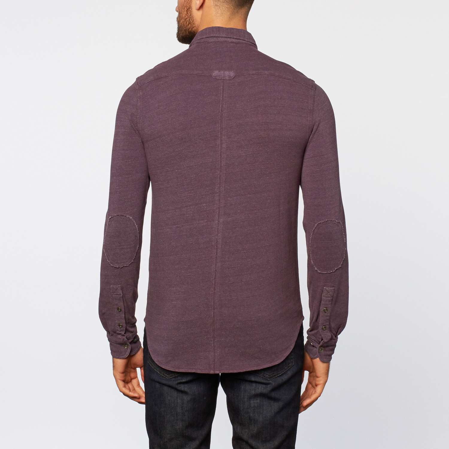 Pique Knit Shirt // Purple (L) - Classic Clothes With a Twist - Touch