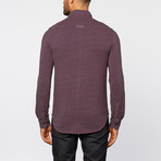 Pique Knit Shirt // Purple (L)
