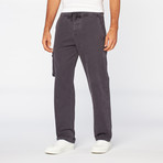 Gramercy Foundry // Drawstring Cargo Pant // Grey (L)