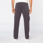 Gramercy Foundry // Drawstring Cargo Pant // Grey (XL)