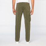 Gramercy Foundry // Drawstring Cargo Pant // Sage (S)