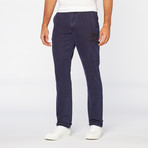 Gramercy Foundry // Cotton + Silk Cargo Pant // Chino Blue (32WX32L)