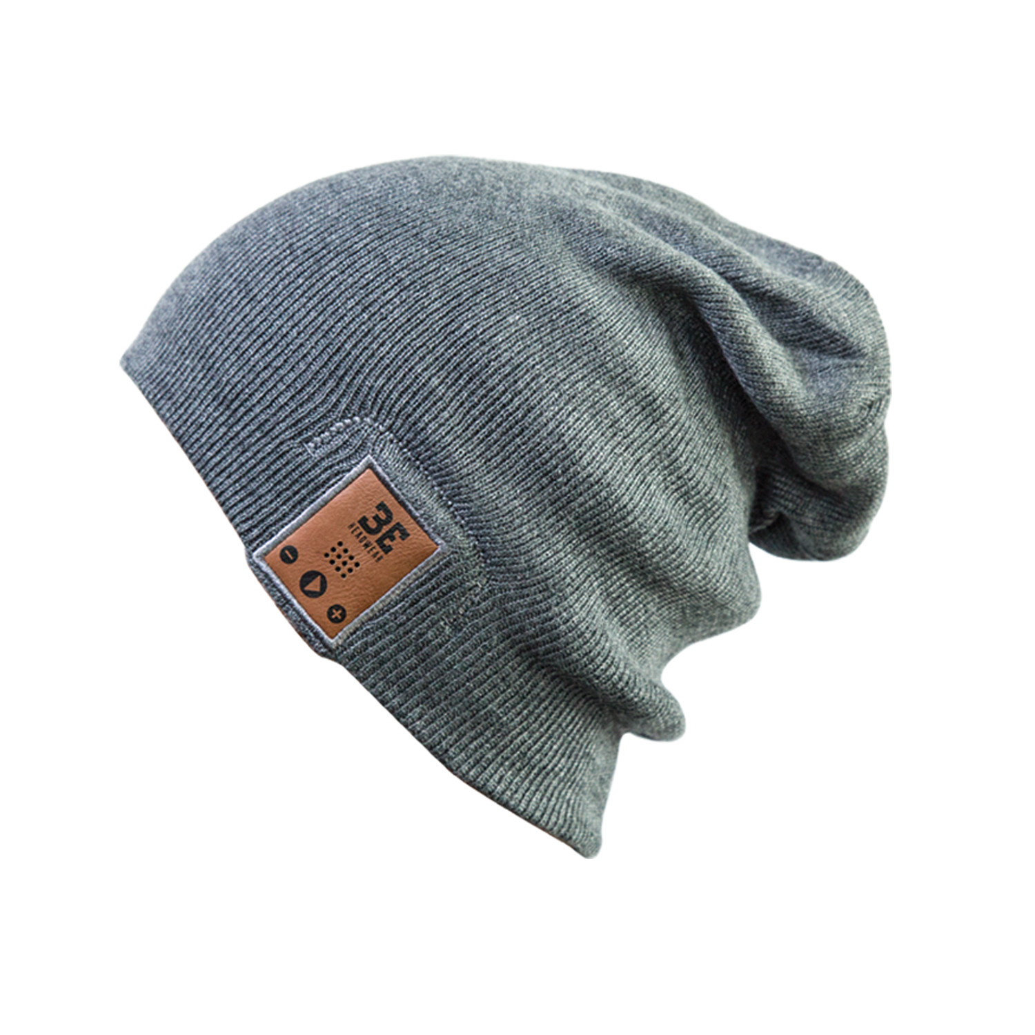 24/7 Tall Fit Bluetooth Beanie 3.0 // Charcoal - BE Headwear - Touch of ...