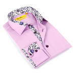 Paisley Dress Shirt // Lavender (US: 14.5-15)