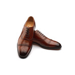 Toecap Oxford Brogue // Brown (US: 7)