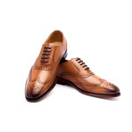 Wingtip Oxford Brogue // Tan (US: 7)