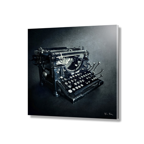 Typewriter // Acrylic Print (16"L x 16"H)