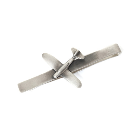 Big Airplane Tie Clip