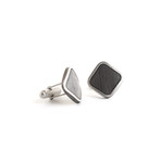 Square and Stripe Cufflinks