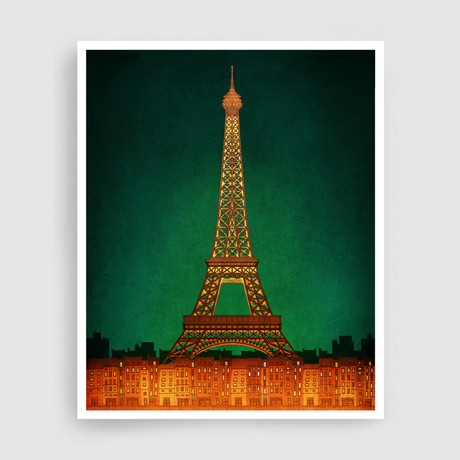 Paris By Night (16" x 20")