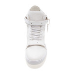 Zion Snake High-Top Sneakers // White (US: 10)