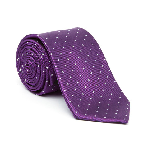 Silk Tie // Purple
