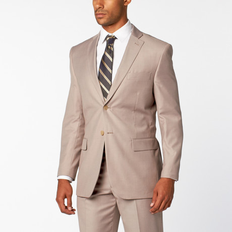Regular Fit Suit // Taupe (US: 36S)
