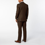 Regular Fit Suit // Brown (US: 40L)