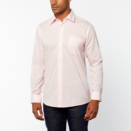 Regular Fit Dress Shirt // Pink (US: 14H [32"/33" SLEEVE])