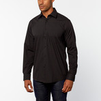 Regular Fit Dress Shirt // Black (US: 17 [34"/35" SLEEVE])