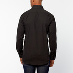 Regular Fit Dress Shirt // Black (US: 17 [34"/35" SLEEVE])