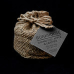 Bunkhouse // Barnwood + Apple + Leather