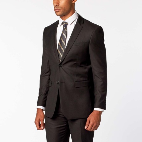 Slim Fit Suit // Black II (US: 36R)
