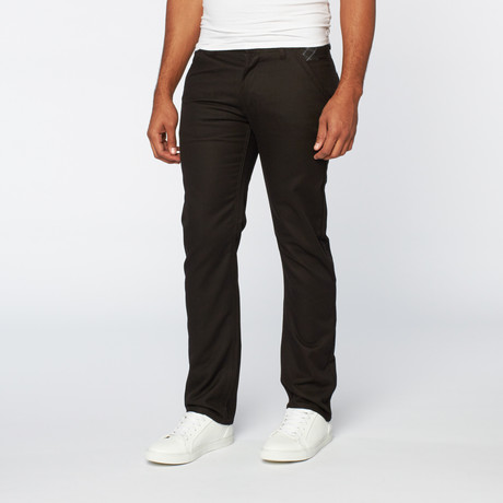 795 Straight Slim Jean // Black (30WX30L)