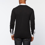 Long-Sleeve Polo // Black (L)