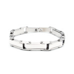 Stainless Steel Bike Chain Design Bracelet