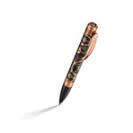 WheelWork Pen // Black + Rose Gold Decoration