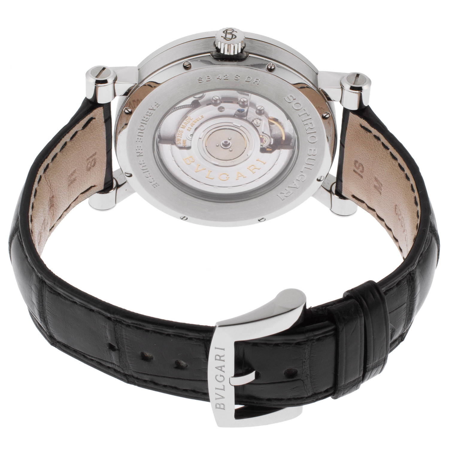 Bvlgari Sotirio Automatic // SB42BSLDR-SD // Store Display - Amazing ...