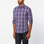 Walter Button-Up Shirt // Purple (S)