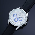 Pere De Temps Chronos Automatic // 3031 (Black Leather Strap)