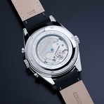 Pere De Temps Chronos Automatic // 3031 (Black Leather Strap)