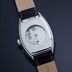 Pere De Temps Rene Automatic // 3036 (Black Etched Leather Strap)