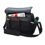 Webb Convertible Briefcase (Black)