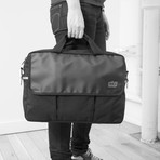 Webb Convertible Briefcase (Black)