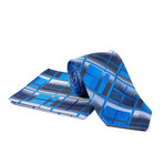 Tie + Hanky Set // Royal Blue Plaid