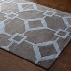 Hand Tufted Rug // Shari // Grey (5' x 8')