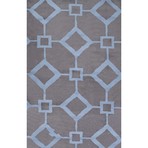 Hand Tufted Rug // Shari // Grey (5' x 8')