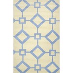 Hand Tufted Rug // Shari // Ivory (5' x 8')