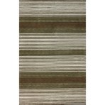 Hand Hooked Cotton Rug // Brushed (5' x 8')