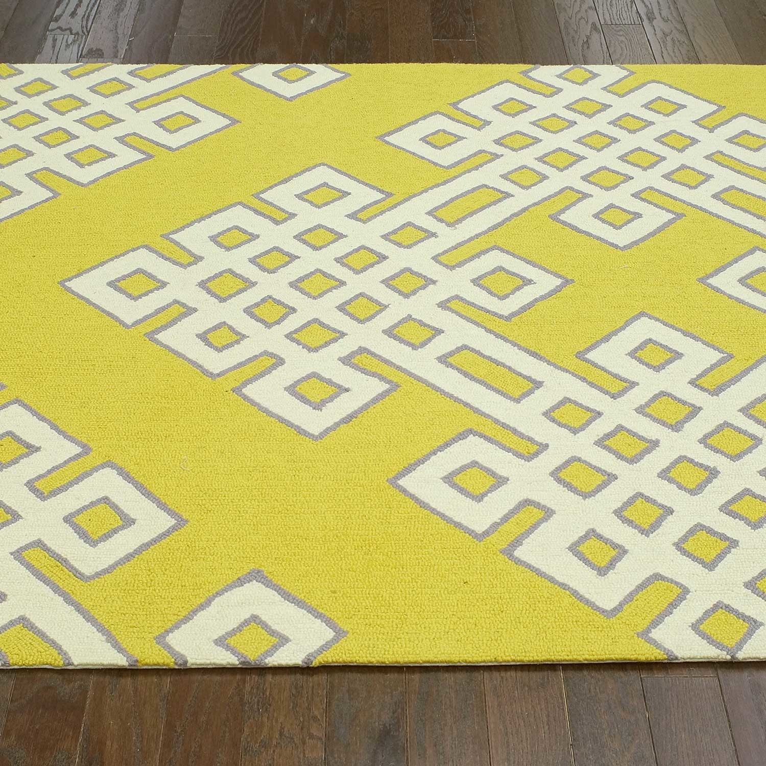 Hand Hooked Rug // Infinite // Gold (5' x 8') - nuLOOM - Touch of Modern
