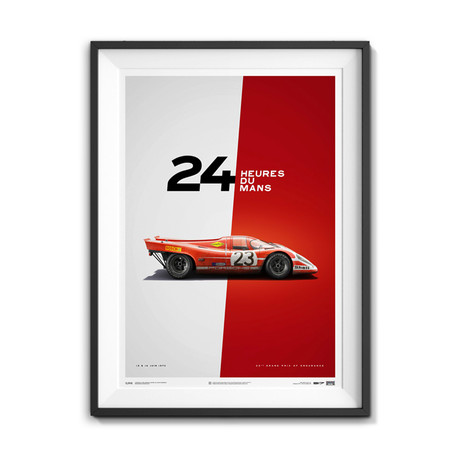 Porsche 917 Style B // Poster