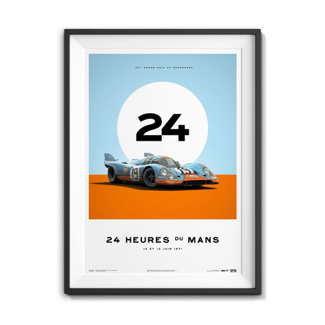 Porsche 917 Style C // Poster