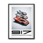 Porsche 917 Style D // Poster