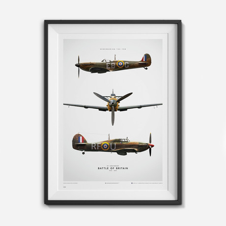 Battle of Britain Style A // Poster