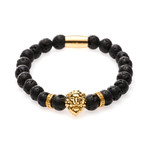 Gold Lava Lion Bracelet