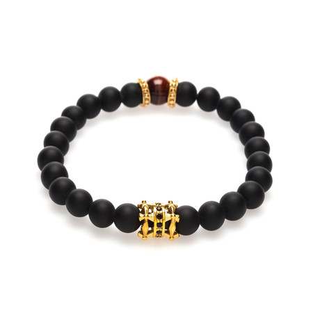 Royal Crystal Bracelet // Matte