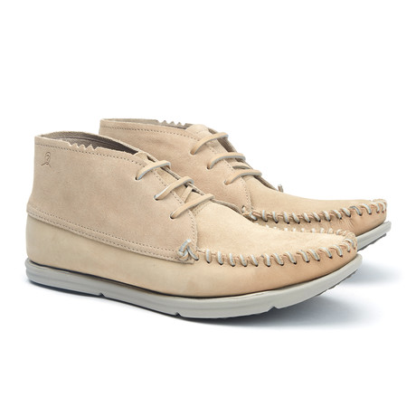 Louis Leather + Suede Moccasin Chukka // Tan (US: 7)